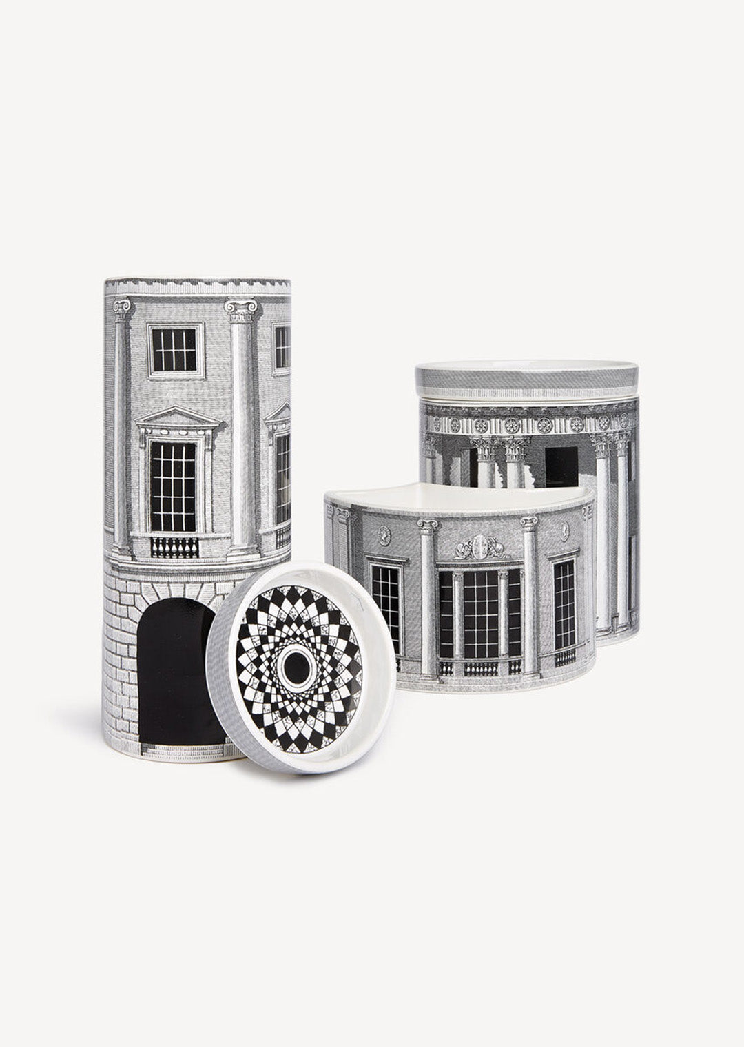 Fornasetti : TRIPTYCH SCENTED CANDLE ARCHITETTURA