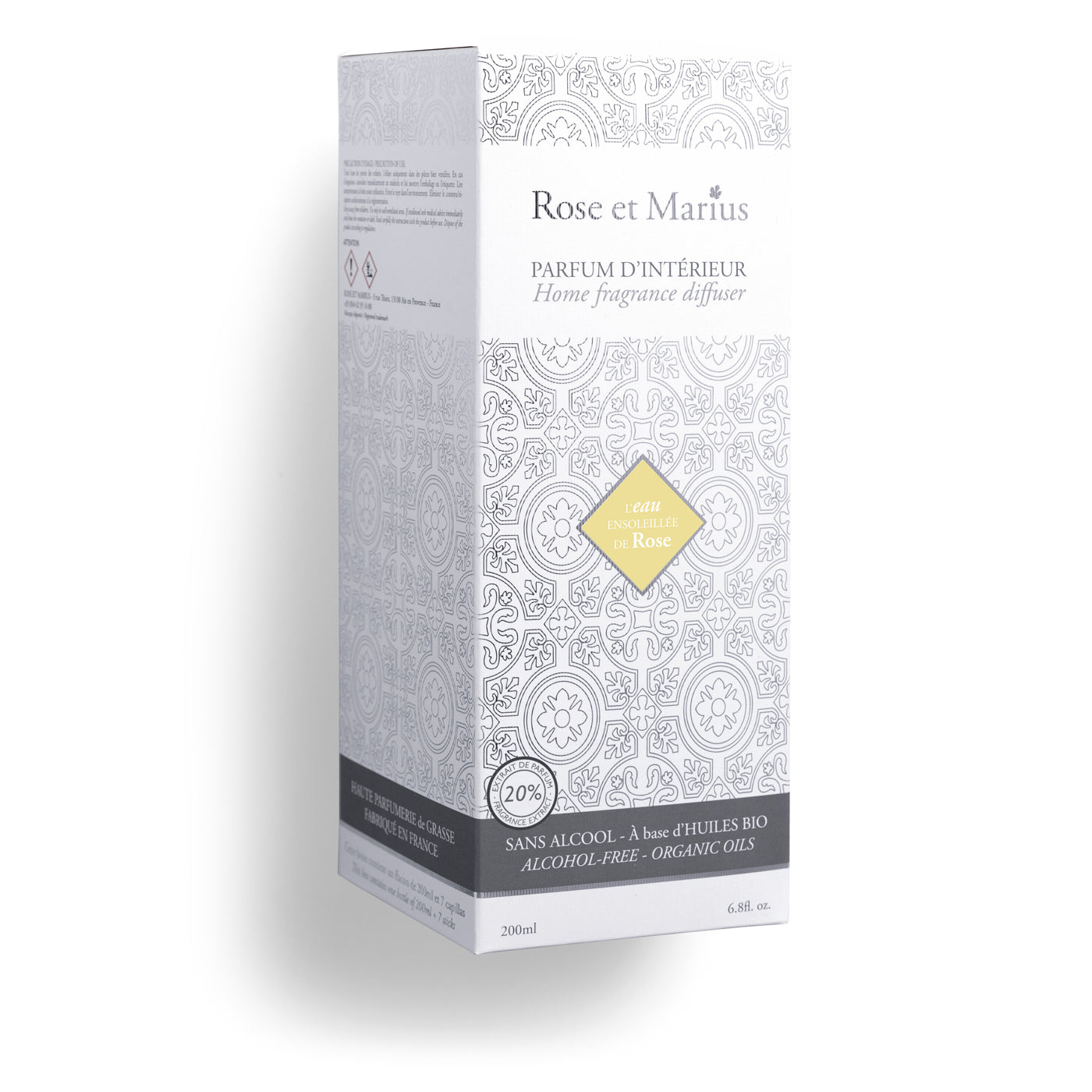 Rose et Marius: HOME DIFFUSER - L'EAU ENSOLEILLÉE DE ROSE