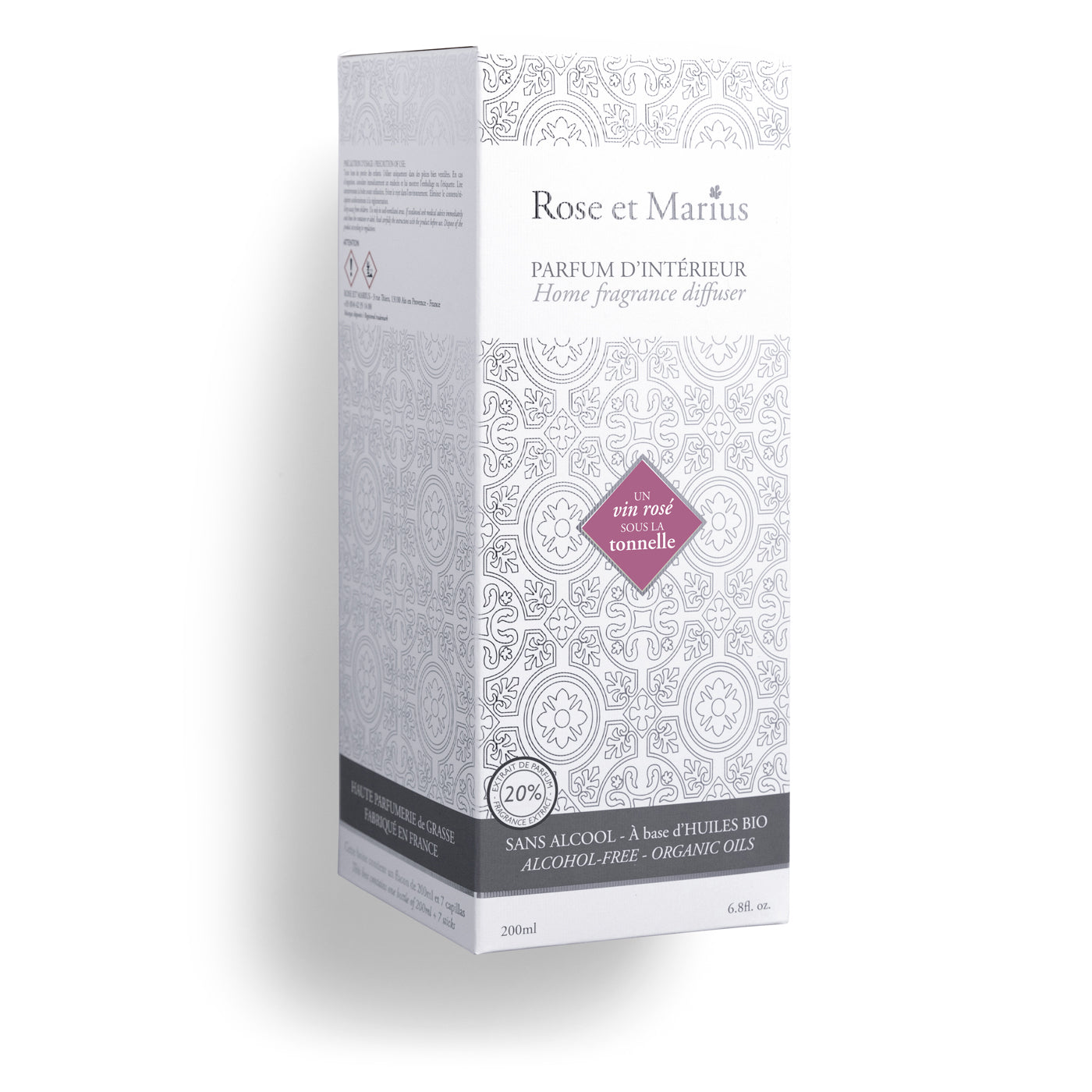 Rose et Marius: HOME DIFFUSER VIN ROSE