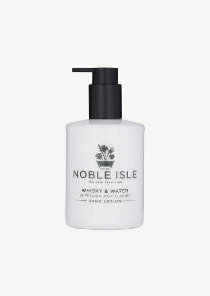 NOBLE ISLE : Hand Lotion Whisky & Water